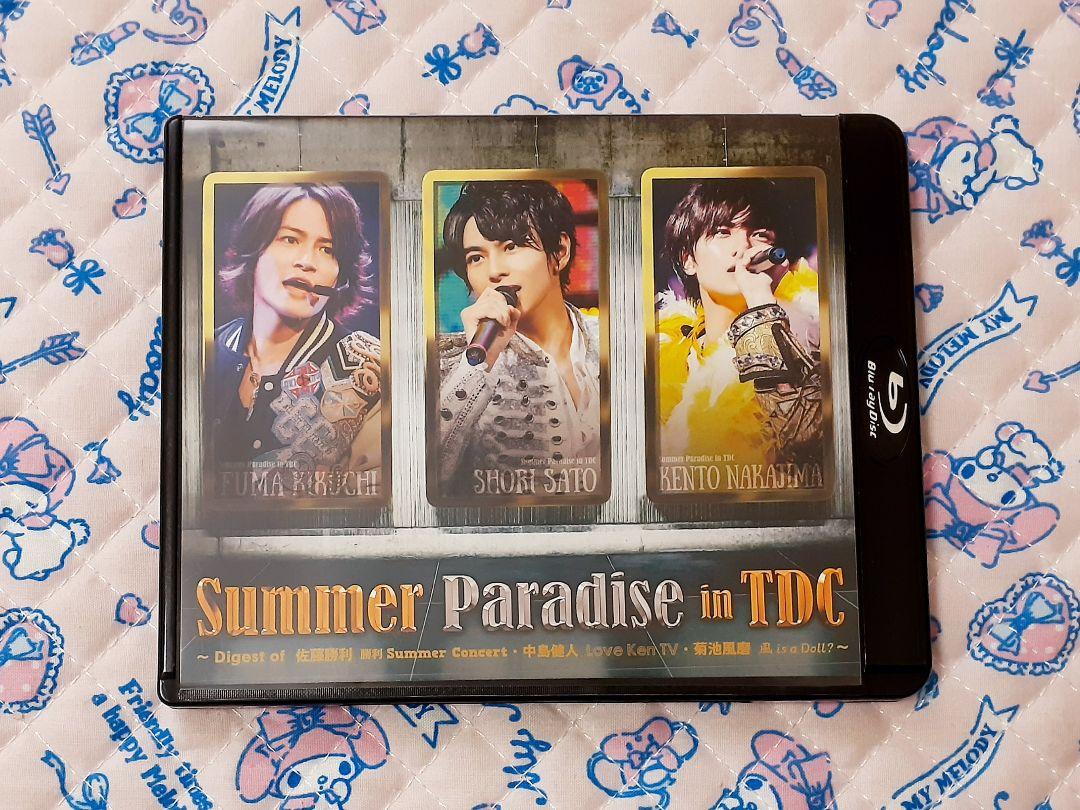 ミュージック Sexy Zone Summer Paradise DVD Blu-ray Sexy Zone - Summer Paradise 2017 Blu-rayの通販 by ゆせ