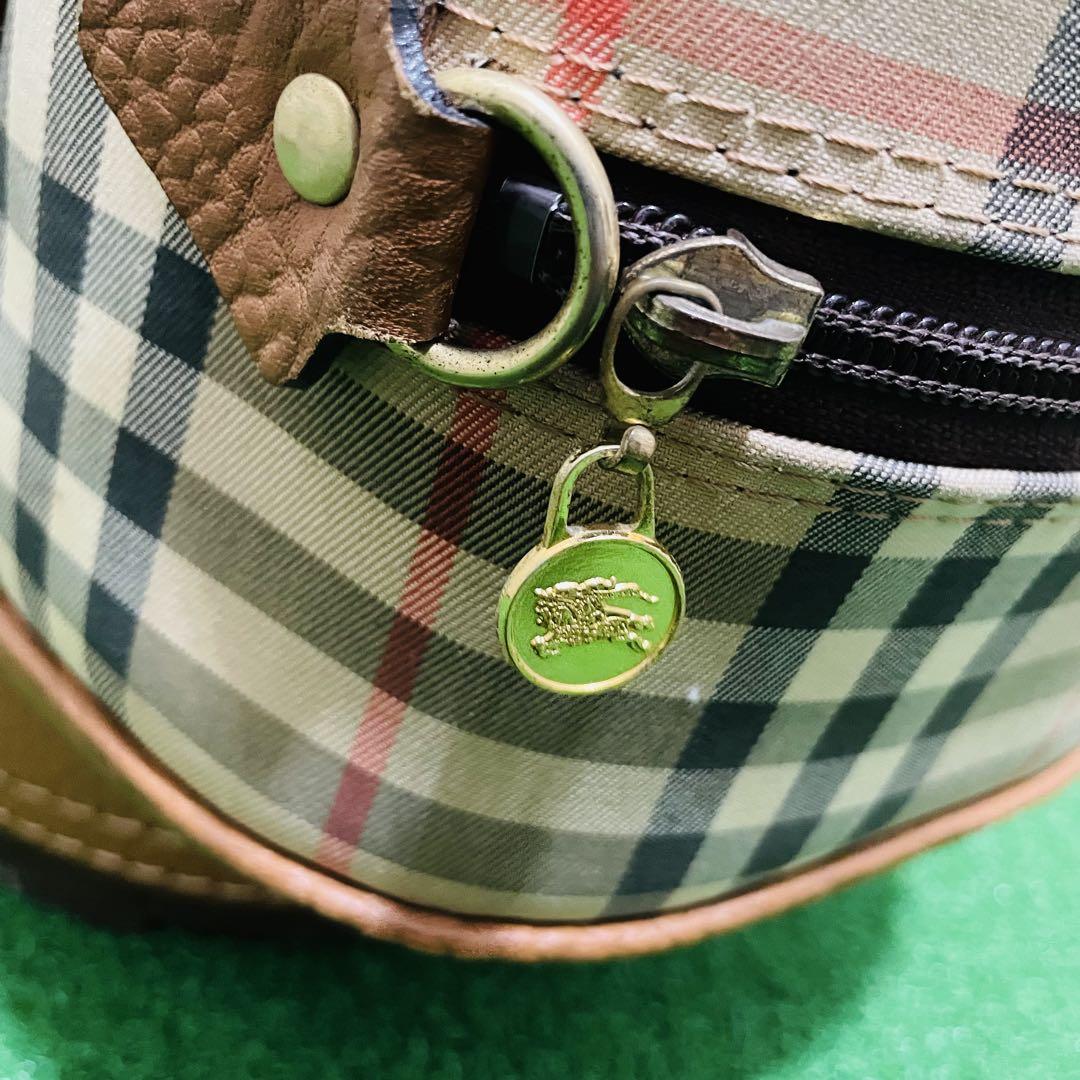 8220 バーバリー Burberry 茶色 ゴルフバッグ キャディバッグ