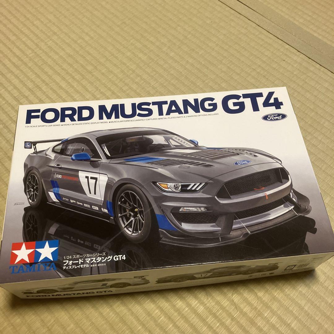 Tamiya Ford Mustang GT4 1/24 Scale Model Build ”Body