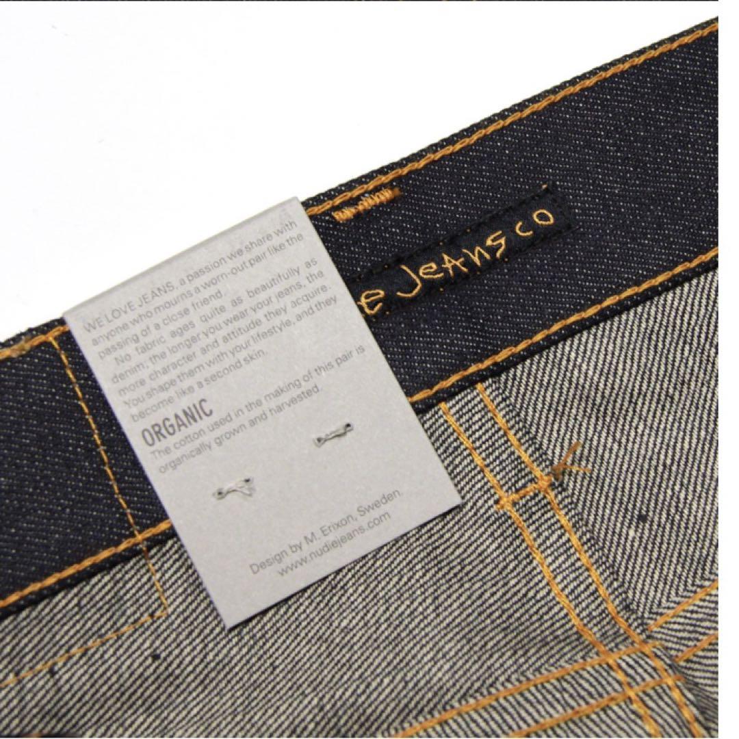 『新品』ヌーディージーンズ グリムティム DRY SELVAGE W33 L32