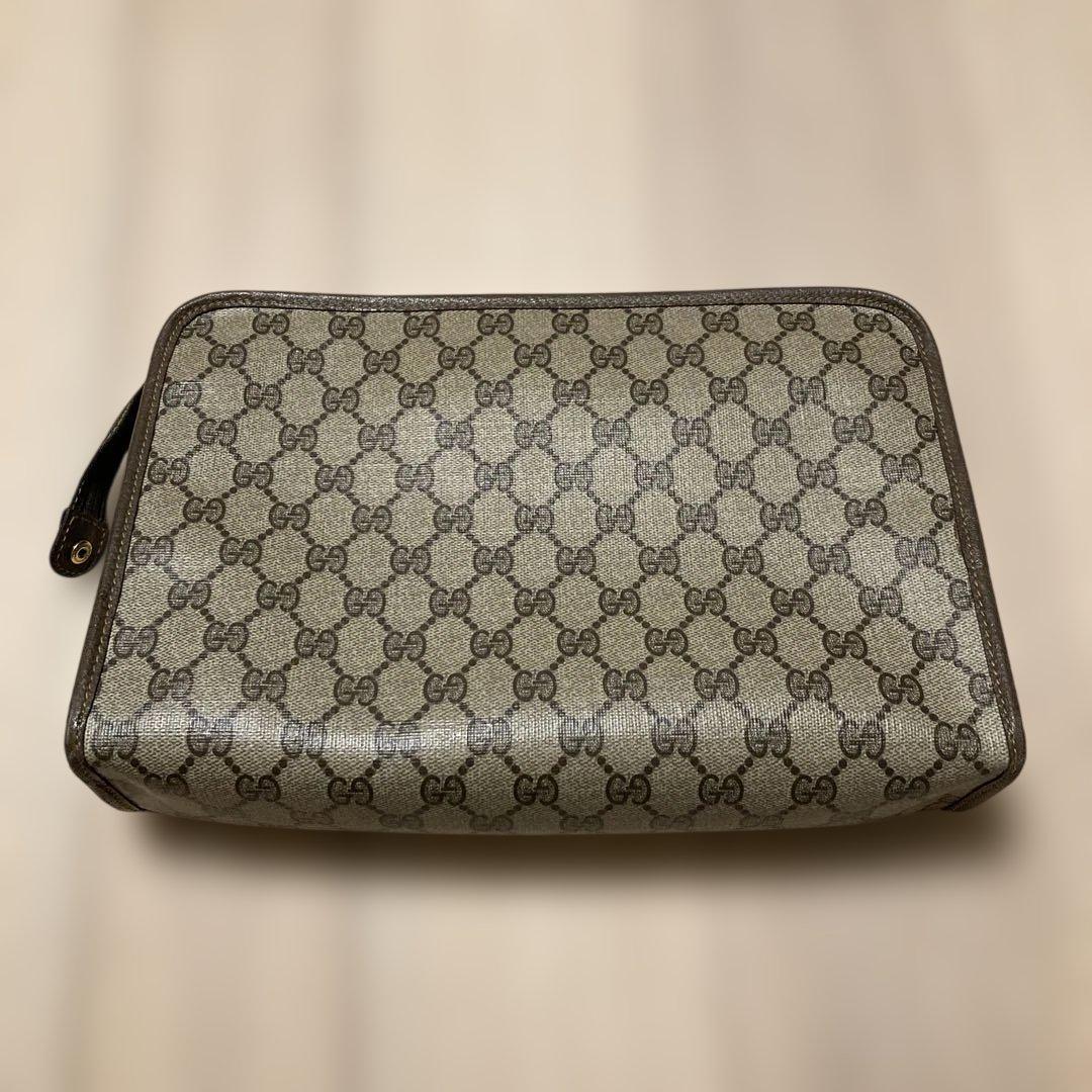 GUCCI グッチ GG スプリーム クラッチ バッグ08.01.037
