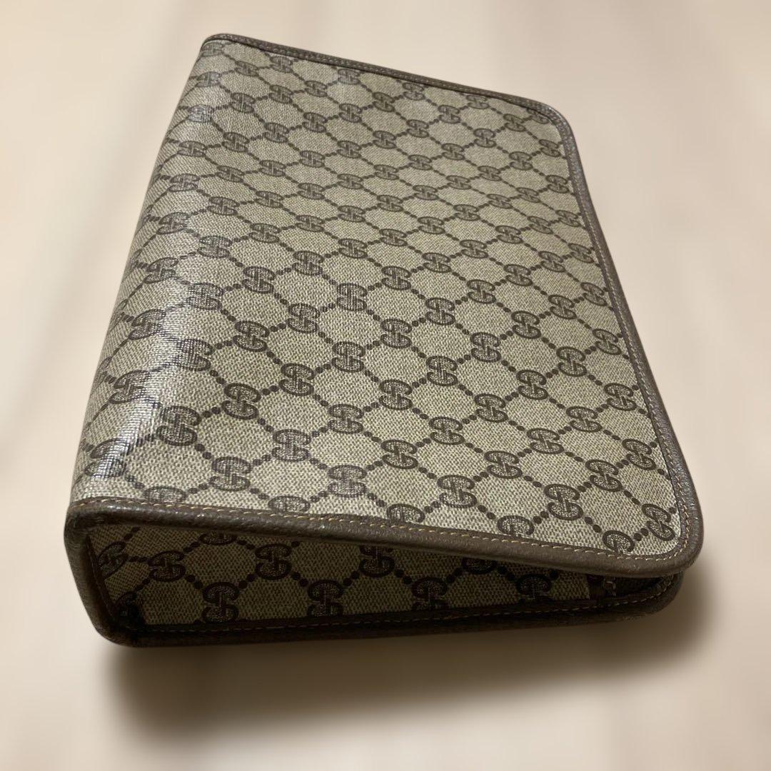 GUCCI グッチ GG スプリーム クラッチ バッグ08.01.037