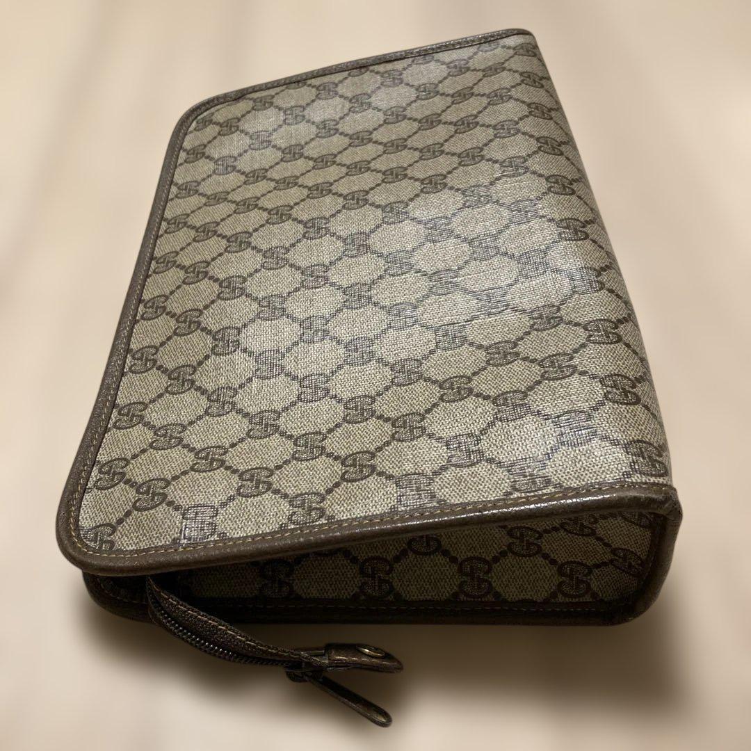 GUCCI グッチ GG スプリーム クラッチ バッグ08.01.037