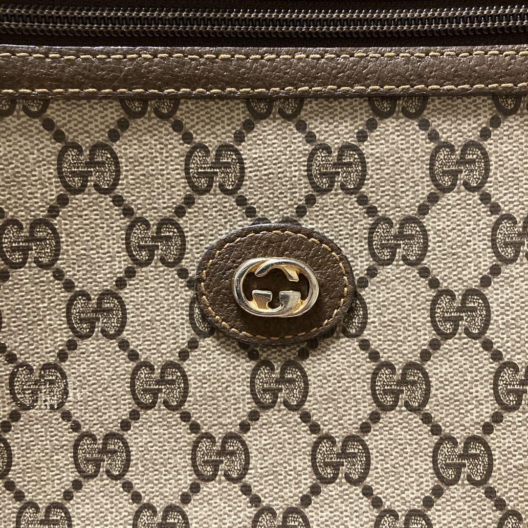 GUCCI グッチ GG スプリーム クラッチ バッグ08.01.037