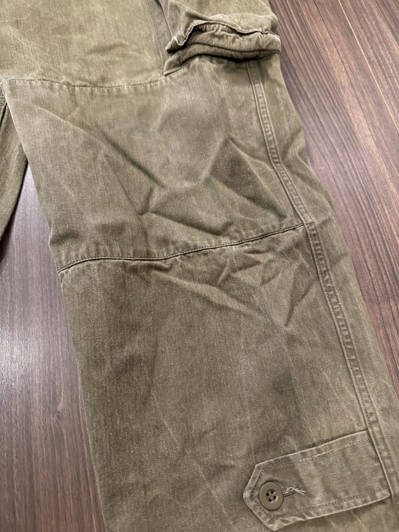フランス軍 M-47 後期 カーゴパンツ ヘリンボーン 美品