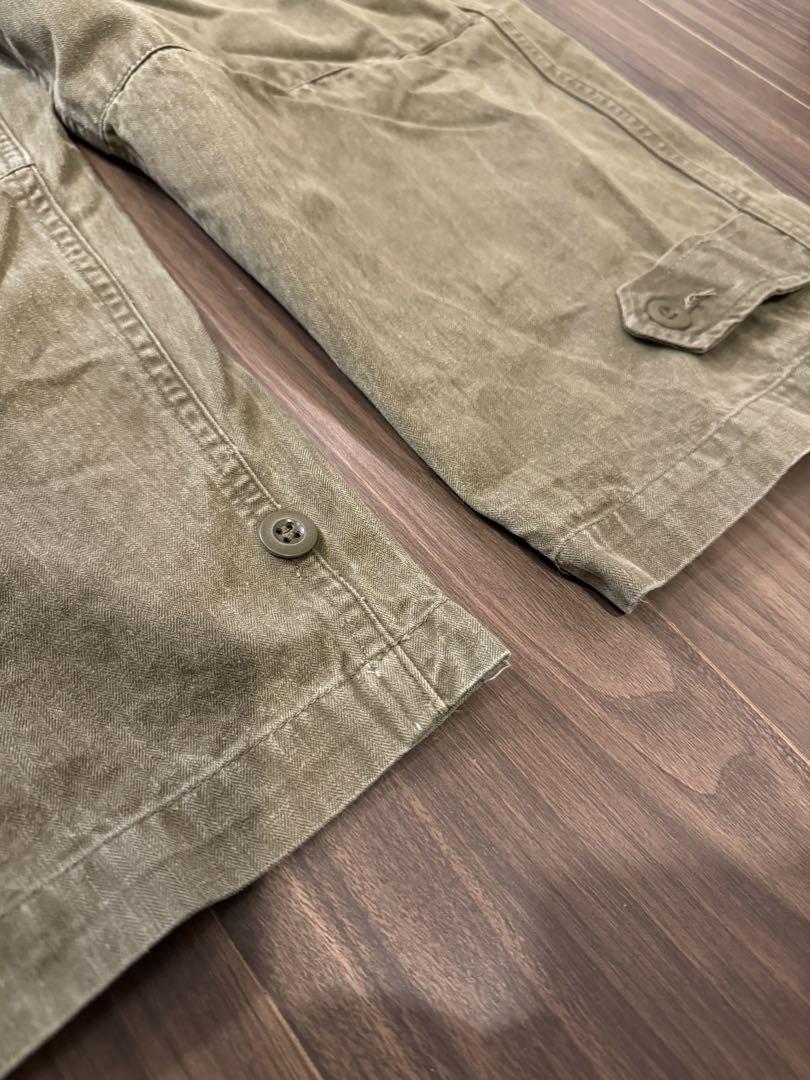 フランス軍 M-47 後期 カーゴパンツ ヘリンボーン 美品