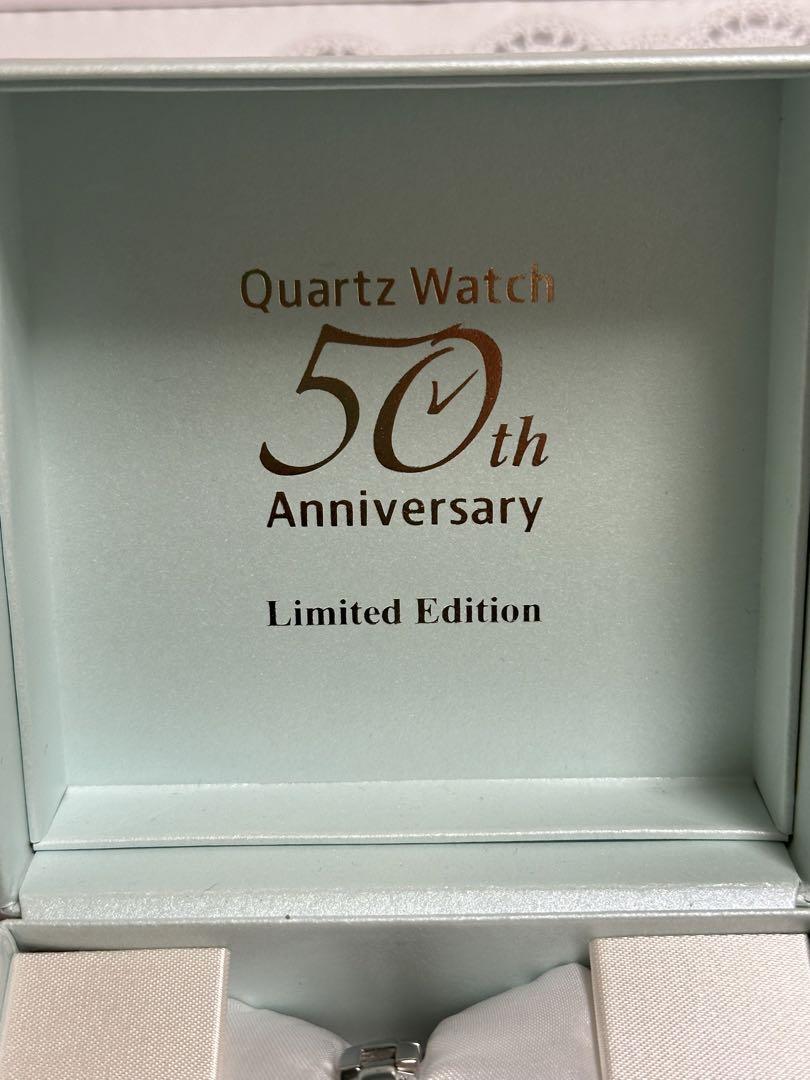 セイコーレディース腕時計 セイコークオーツ50周年記念モデル