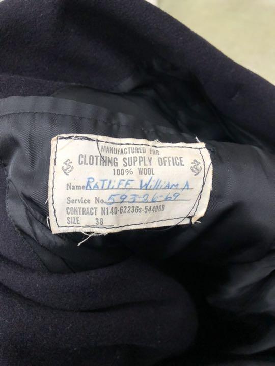 美品　us navy Pコート　50年代