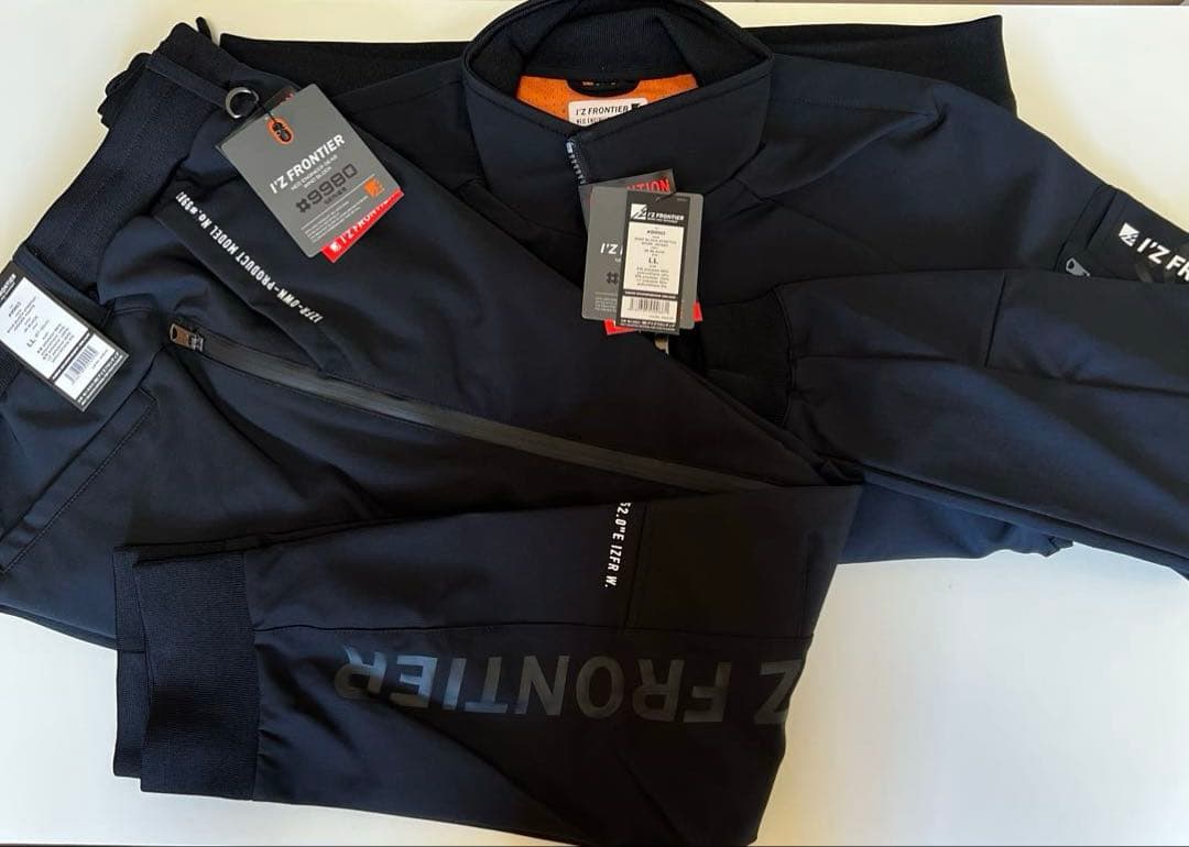 アイズフロンティア ストレッチジャケット ストレッチジョガーパンツ LLサイズXL LL I Z FRONTIER