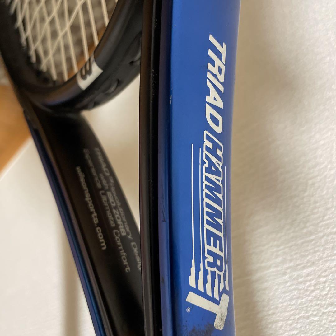 Wilson TRIAD HAMMER 4.0 2本セット ラケットバック付 Wilson TRIAD HAMMER 4.0 2本セット ラケットバック付 - メルカリ