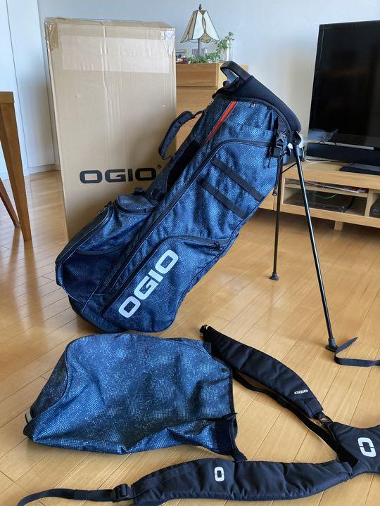 独特の素材
 OGIO オジオ スタンド キャディバッグ バッグ