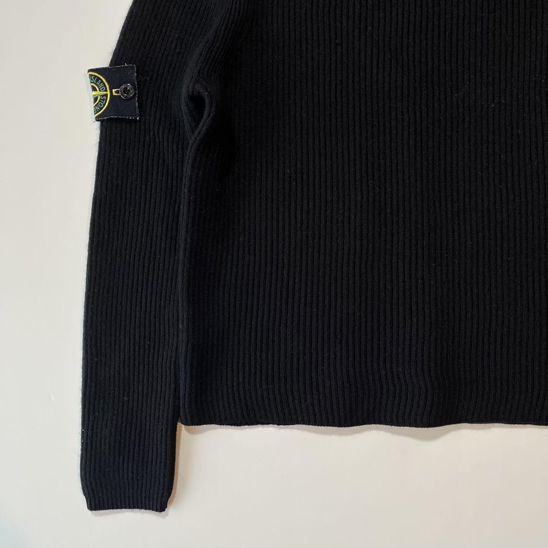 STONE ISLAND 04AW Ribbed Knit Sweater