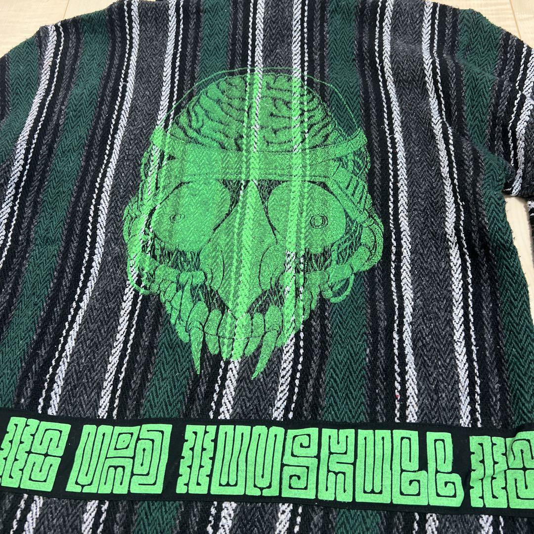 NO MAD NUMSKULL 古着　メキシカンパーカー