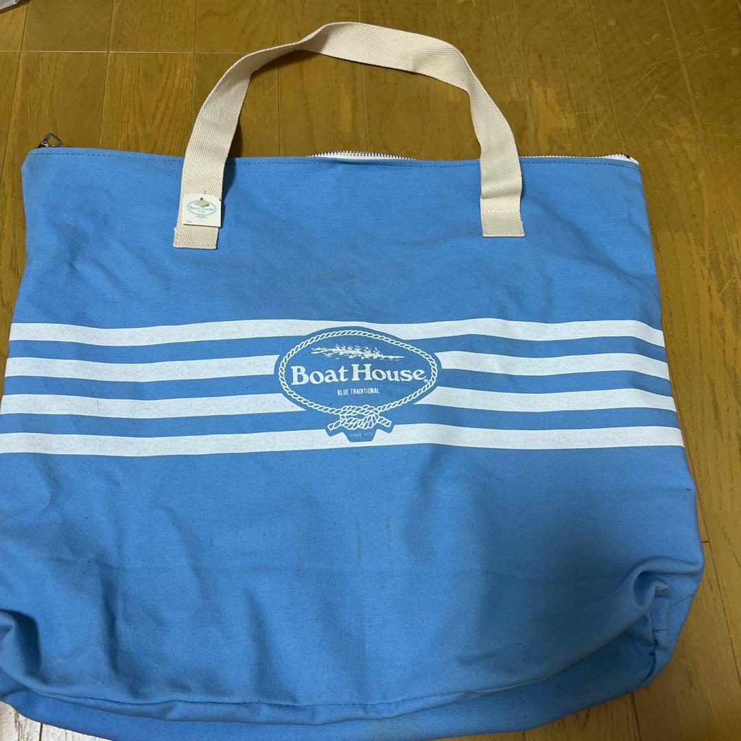 【BoatHouse 】ストライプ トートバッグ 未使用品新品タグ付き