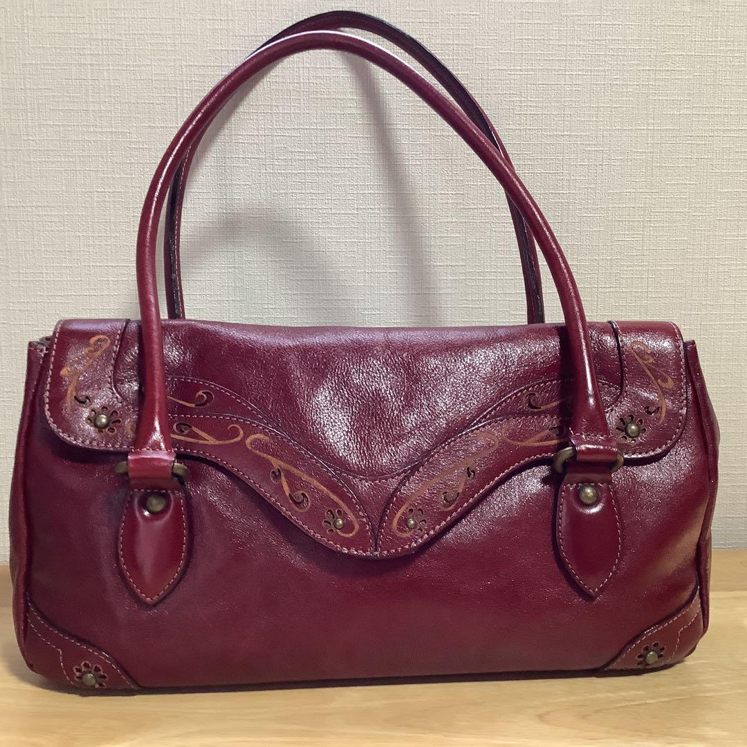 ダコタ Dakota ✨デイジー✨ショルダーバッグ✨ 赤茶 廃盤品