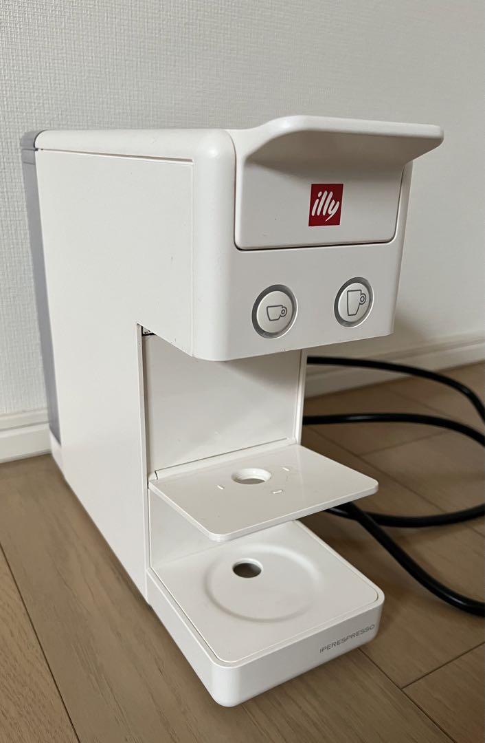 illy エスプレッソマシン　ホワイト Y3.3