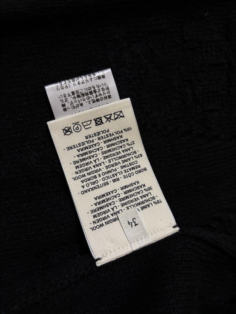 エルメス　カーディガン　ニット　ボレロ　未使用