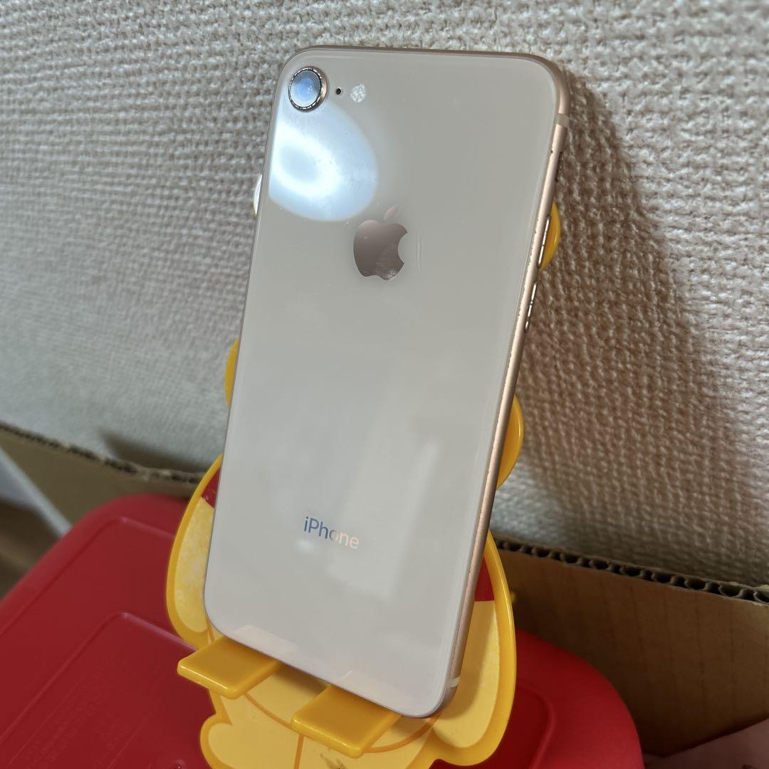 iPhone8 256GB SIMフリー　初期化済　バッテリー100%