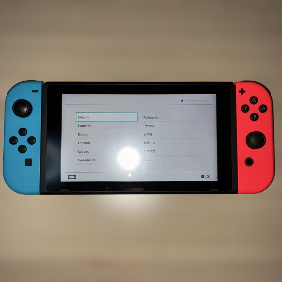 Switch Nintendo Switch Joy-Con(L)ネオンブルー…