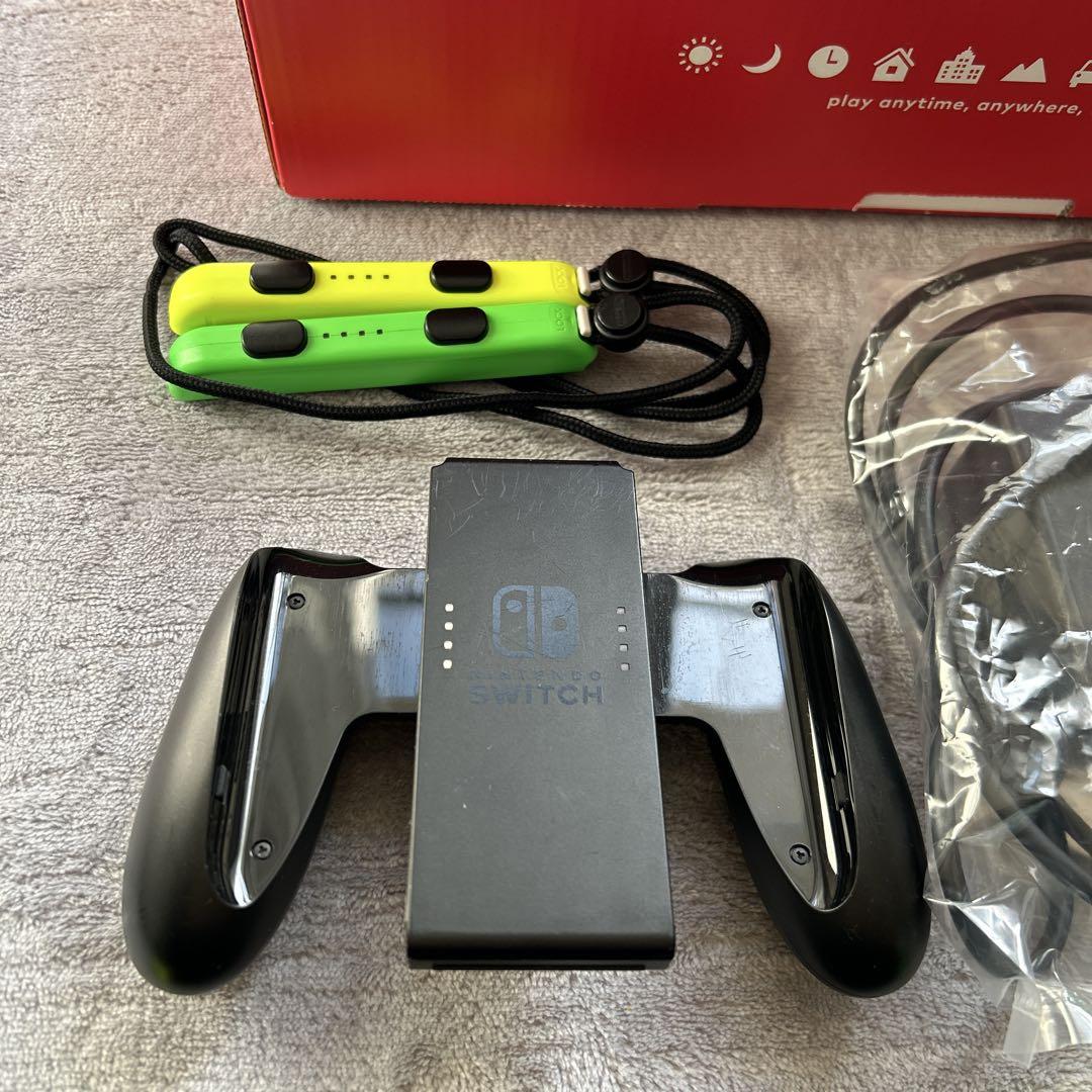 Nintendo Switch ネオンイエロー/グリーン 本体
