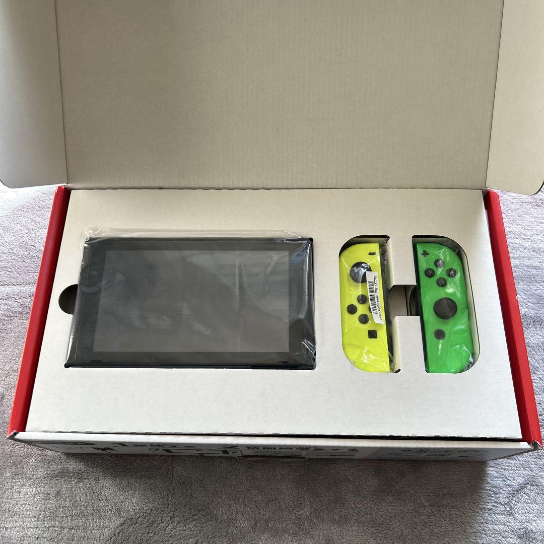 Nintendo Switch ネオンイエロー/グリーン 本体
