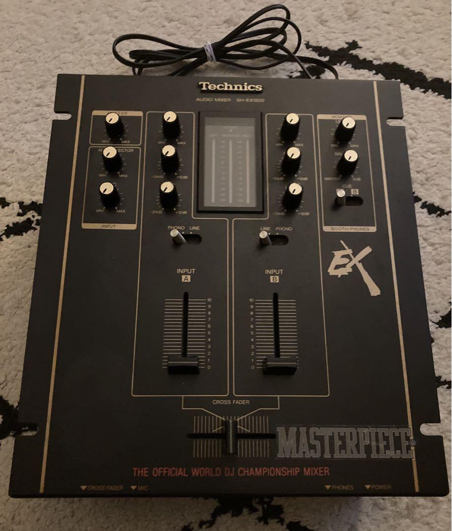 テクニクス Technics DJミキサー SH-EX1200 音響機材 概要 DJ用オーディオ・ミキサー SH-EX1200 | ミニコンポ