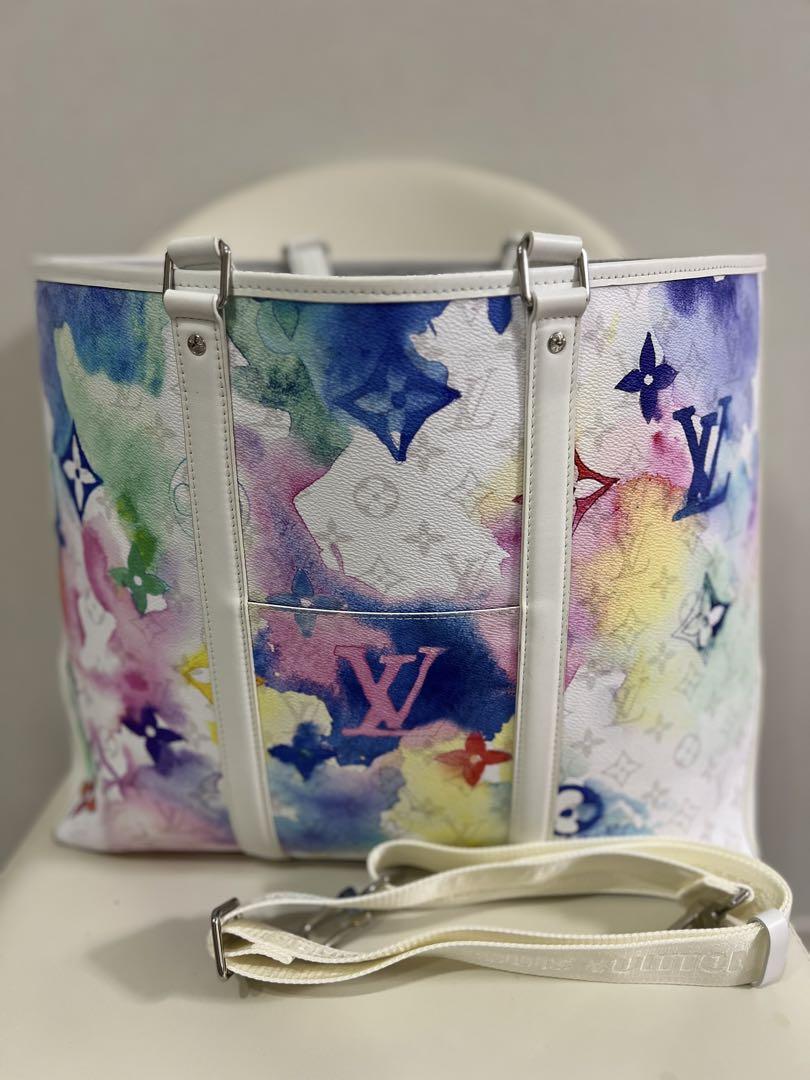 超希少！ Louis Vuitton 水彩画風トートバッグ - メルカリ