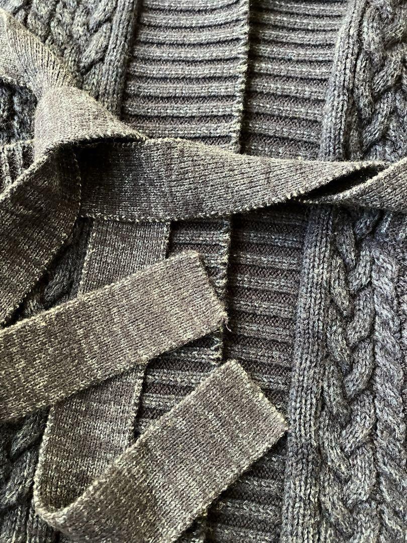 BLUE/BLUE INDIGO DYE ブルーブルー ショールガウン BLUE/BLUE INDIGO DYE ブルーブルー ショールガウン