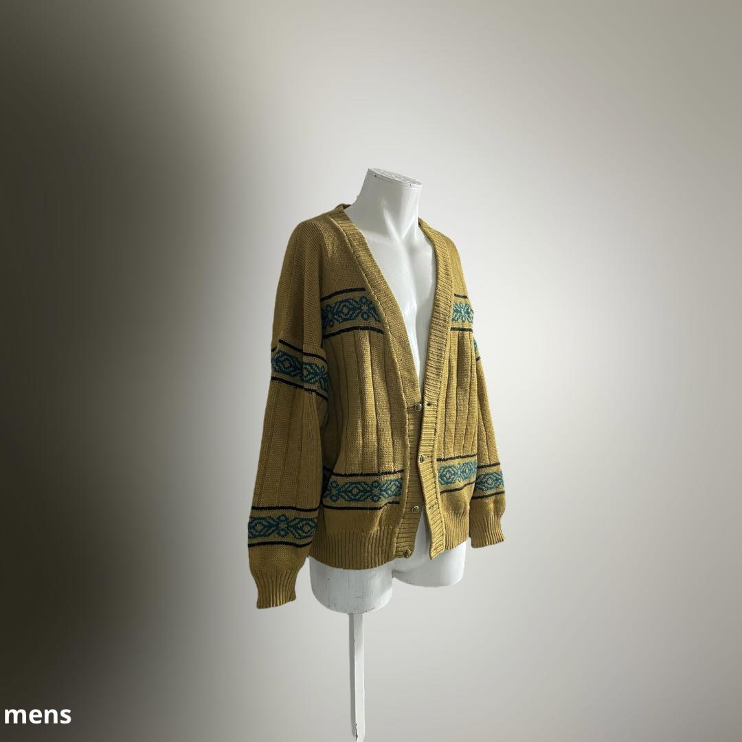 80s 90s カーディガン ニット ヨーロッパ 春ニット ユーロ H