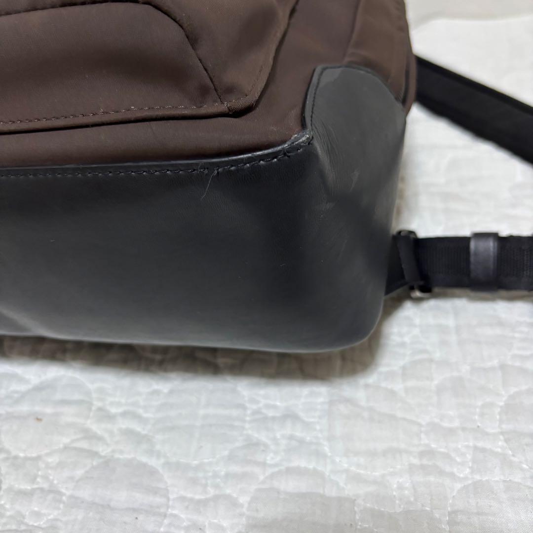 【極希少】TUMI トゥミ ハリソン リュック バックパック レザー ブラウン