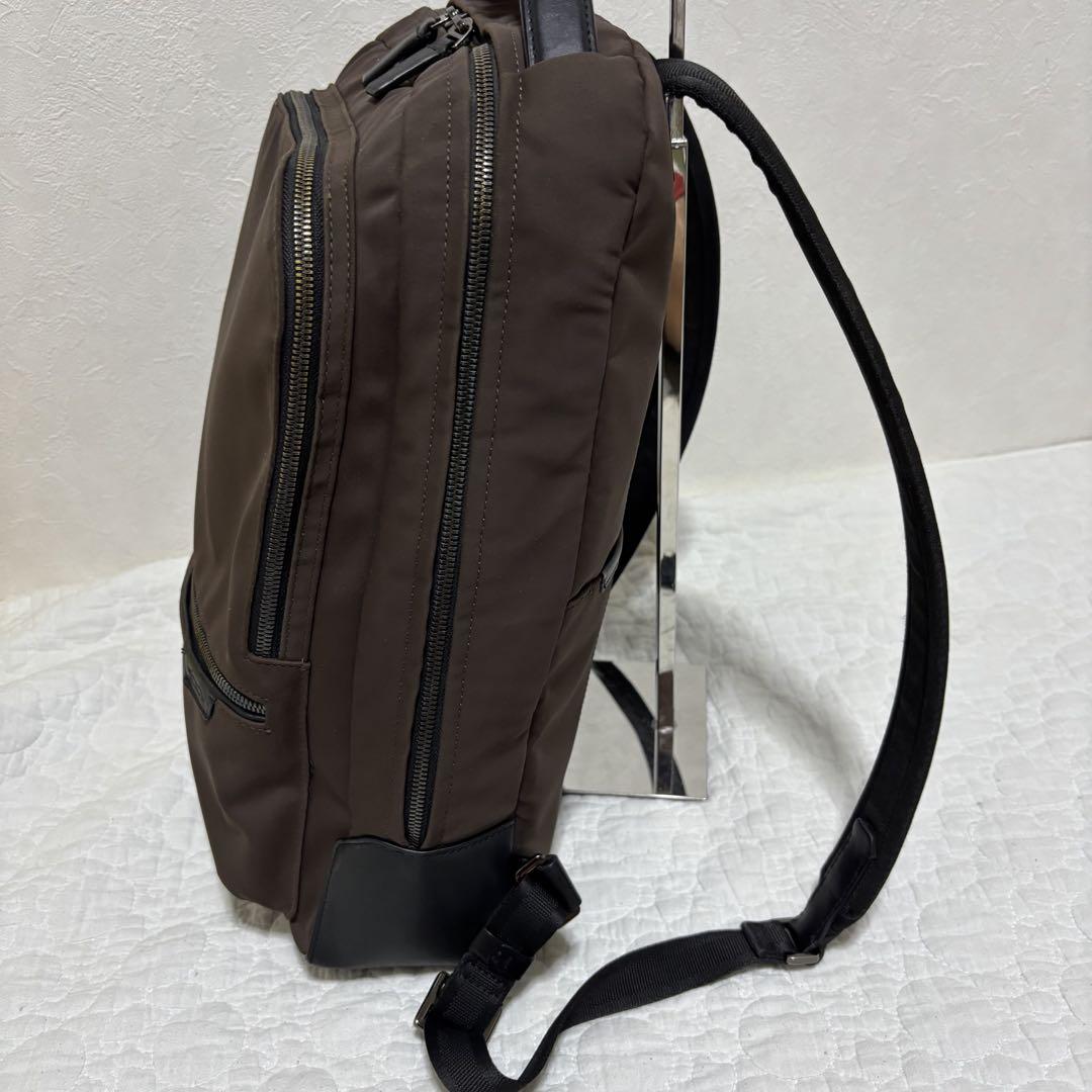 【極希少】TUMI トゥミ ハリソン リュック バックパック レザー ブラウン
