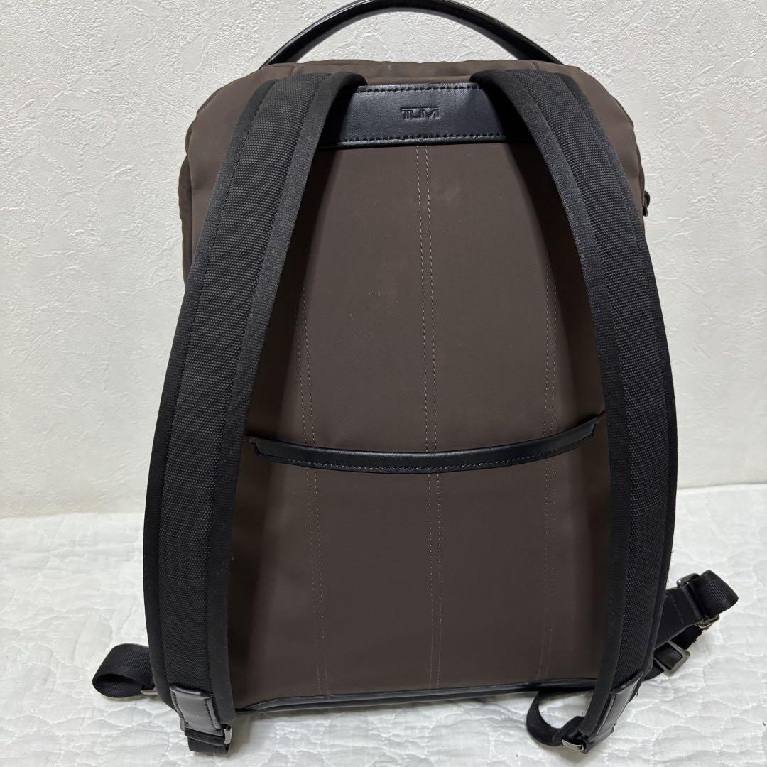 【極希少】TUMI トゥミ ハリソン リュック バックパック レザー ブラウン