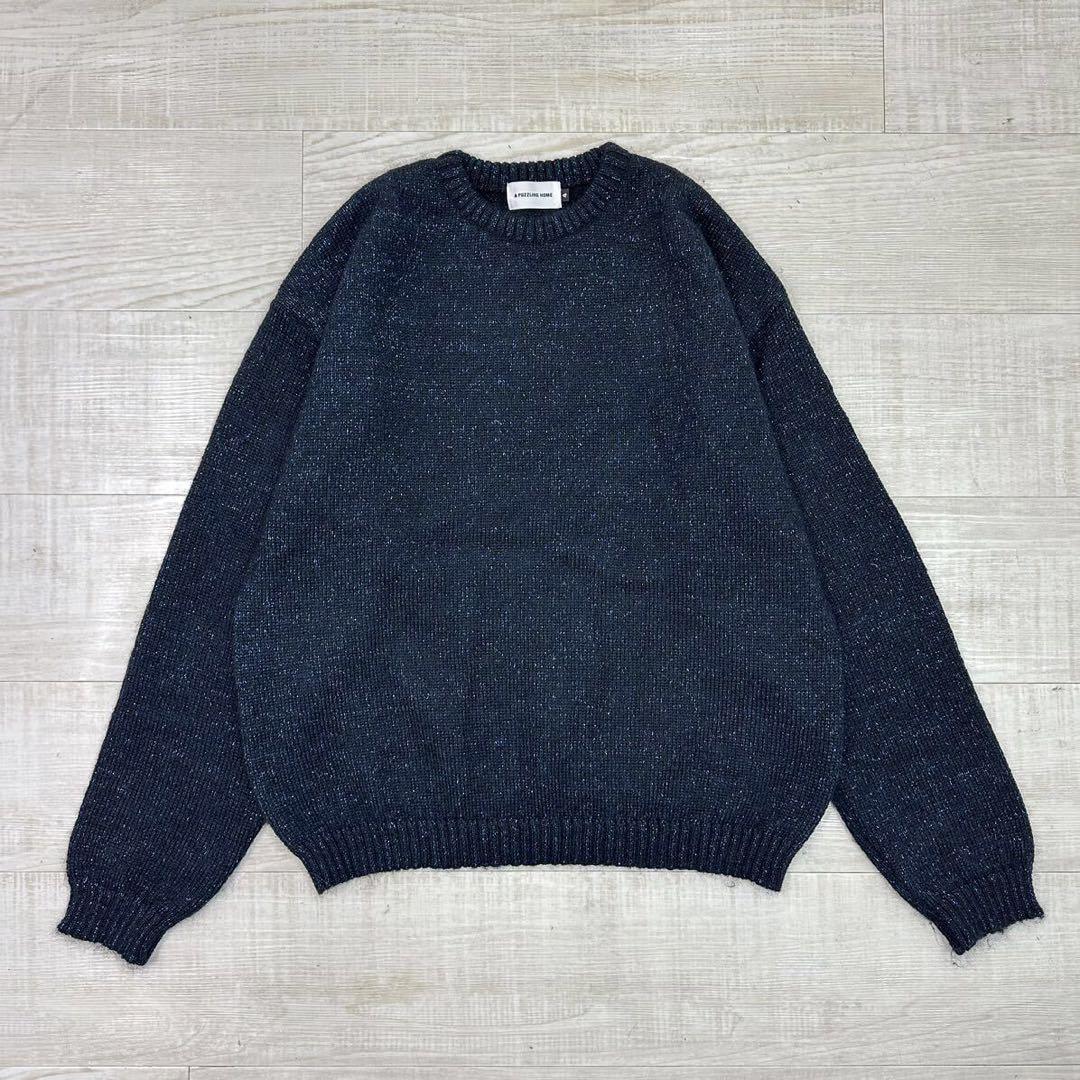 23aw パズリングホーム ラメ モヘヤ ニット プルオーバー サイズ 4