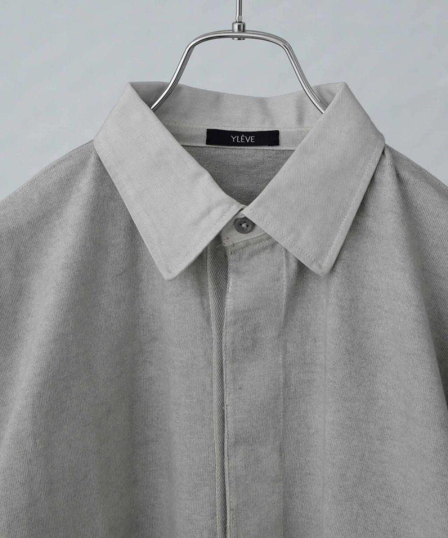 YLÈVE（イレーヴ）ラガーシャツ 長袖ポロシャツ comoli