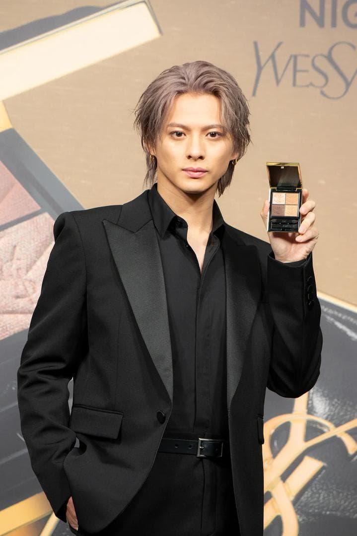 50万 美品 23AW サンローラン グレインドプードル スモーキングジャケット