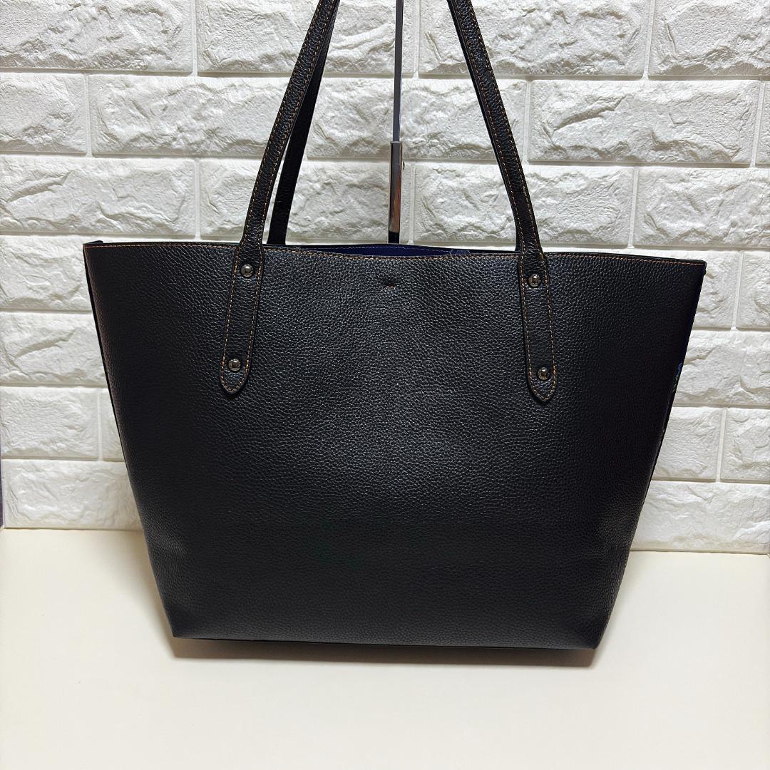 COACH　コーチ　スノーホワイト　トートバッグ　ブラック