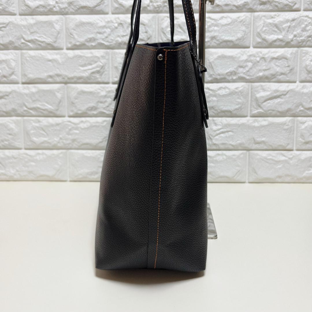 COACH　コーチ　スノーホワイト　トートバッグ　ブラック