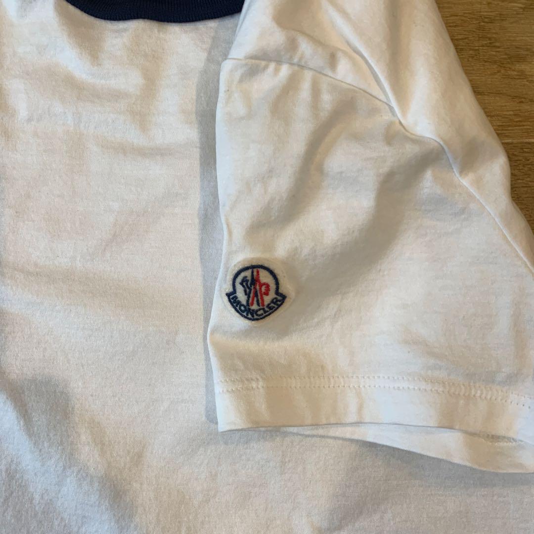 美品！Moncler モンクレール バックデザインが素敵な半袖TシャツM