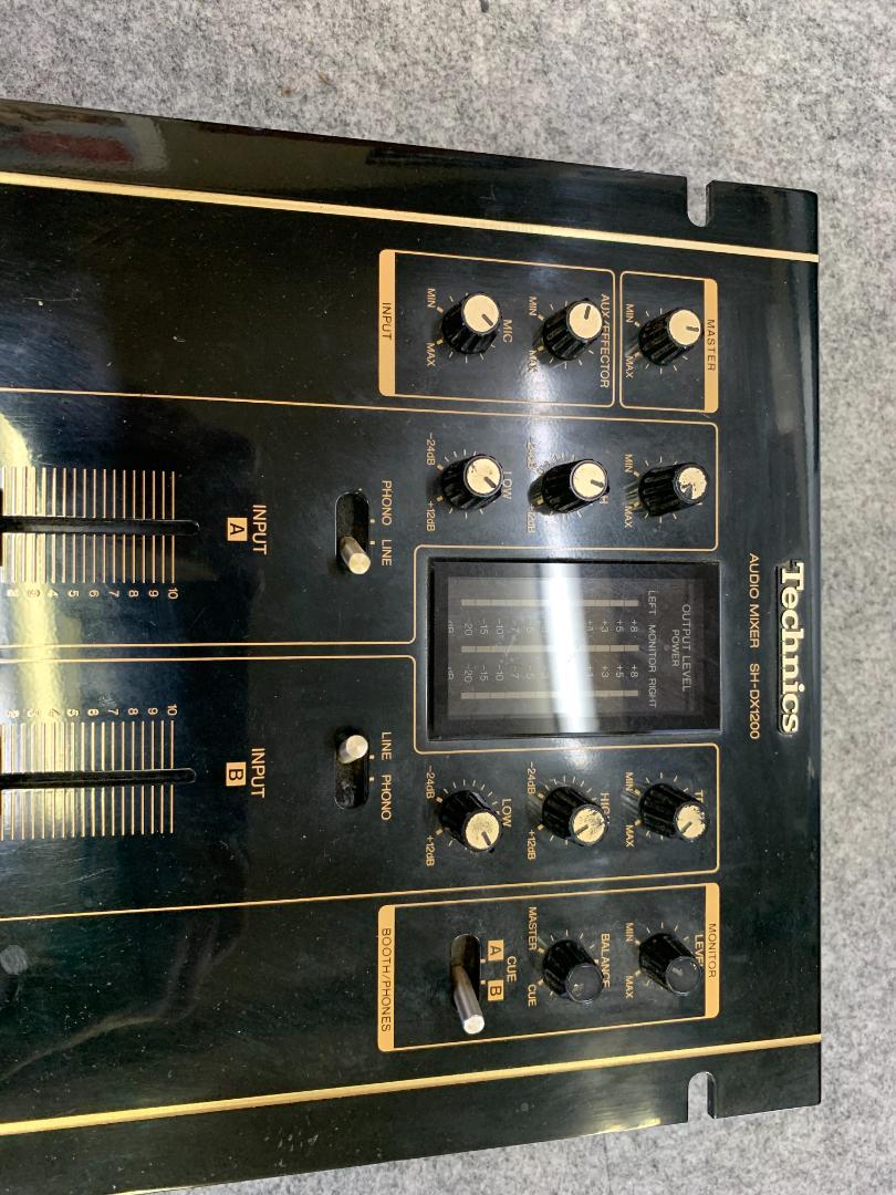 う*す様 Technics DJミキサー SH-DX1200 通電　動作品