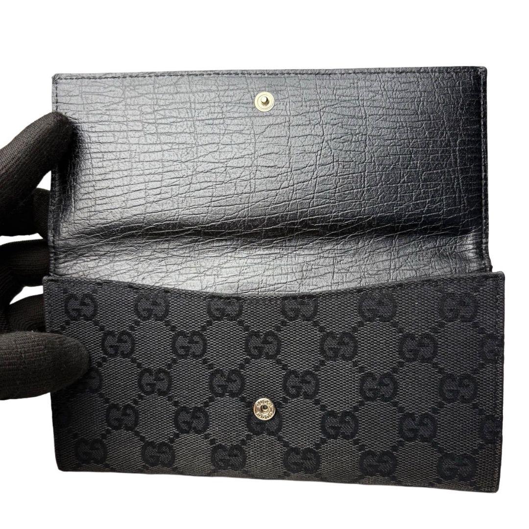64 美品 GUCCI 長財布 ラウンドファスナー ホースビット - メルカリ