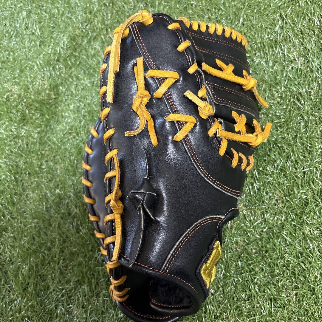 野球　ハイゴールド左用サンスポー軟式ファーストミット