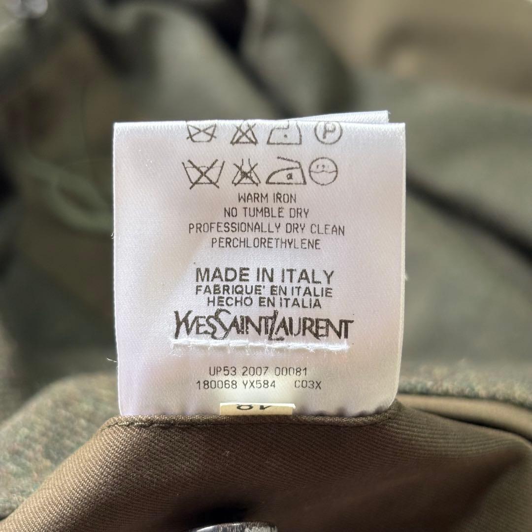 【archive】イヴサンローラン リヴゴーシュ ダブルブレストベルテッドコート 【archive】イヴサンローラン リヴゴーシュ ダブルブレストベルテッドコート