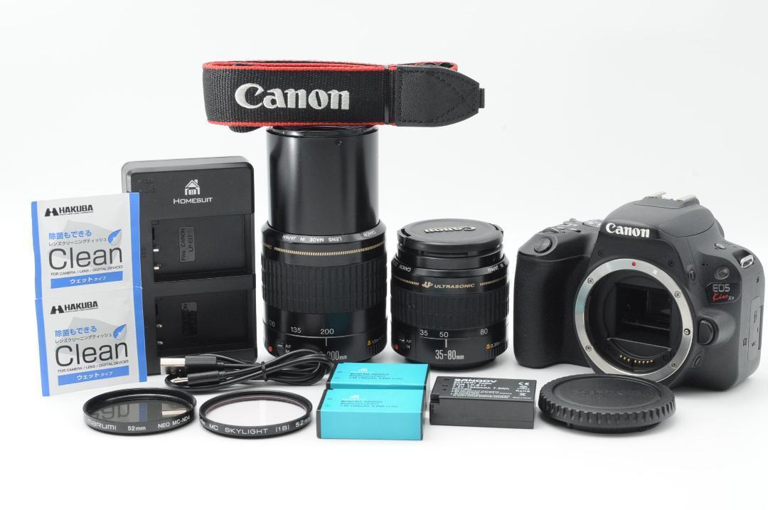 ◆新品級⑥◆新生活応援◆ Canon EOS Kiss x9 ダブルレンズ