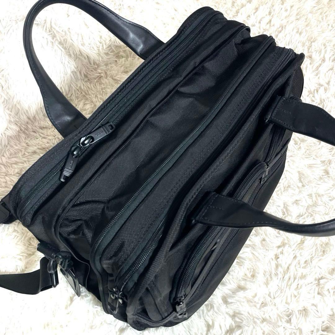 【未使用級】TUMI アルファ2 ビジネスバッグ 拡張機能 26141D2 【未使用級】TUMI アルファ2 ビジネスバッグ 拡張機能 26141D2