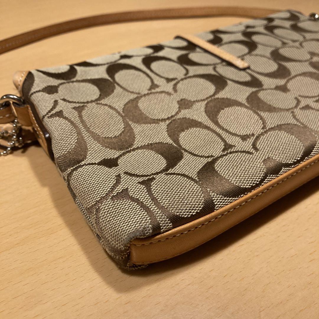 COACH コーチ シグネチャー クリップデミポーチ バック 6348