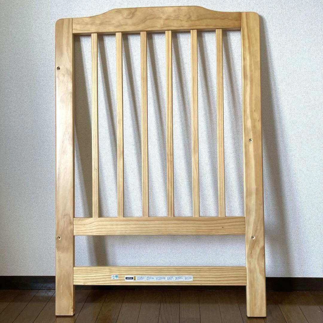KATOJI カトージ　ベビーベッド 70×120 ナチュラル　日本製