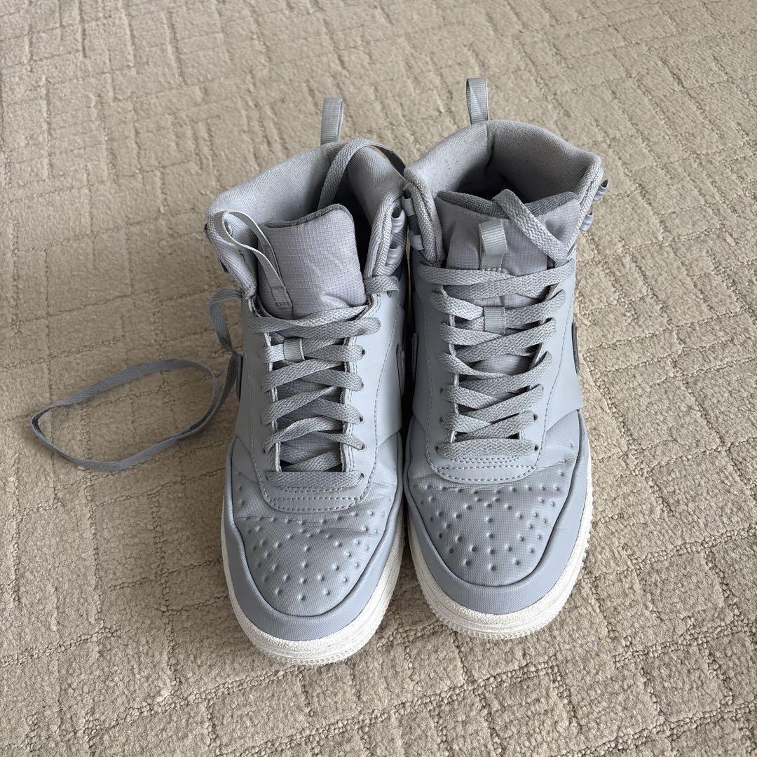 NIKE グレー ハイカットシューズ