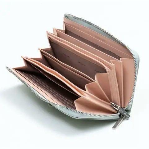 新品 ジルスチュアート 長財布 L字ファスナー リボン オリーブ