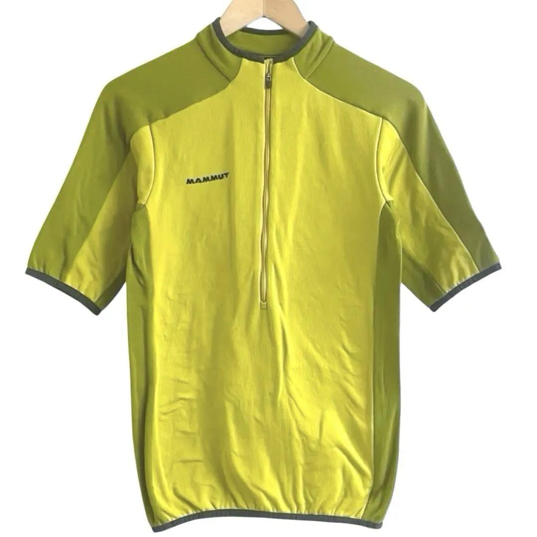 MAMMUT マムート Cotopaxi Zip Tee 半袖 ハーフジップ L