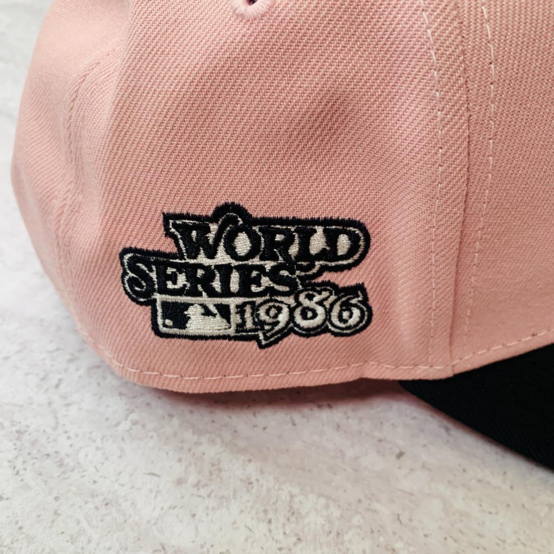 海外限定 NY メッツ ニューエラ　A-frame ピンク